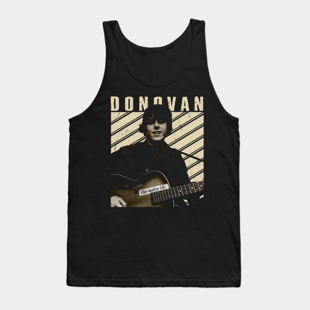 Donovans Sunshine Superman Vintage Vibes on Your Tee Tank Top by alex77alves